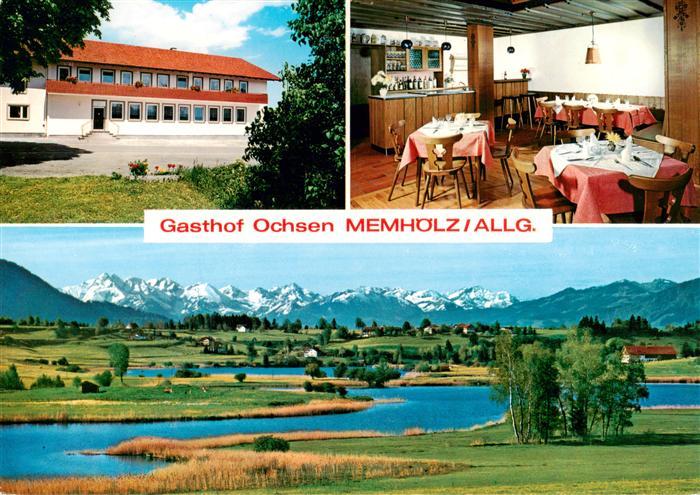 Memhoelz Kempten Allgaeu Gasthof Ochsen Gaststube Panorama