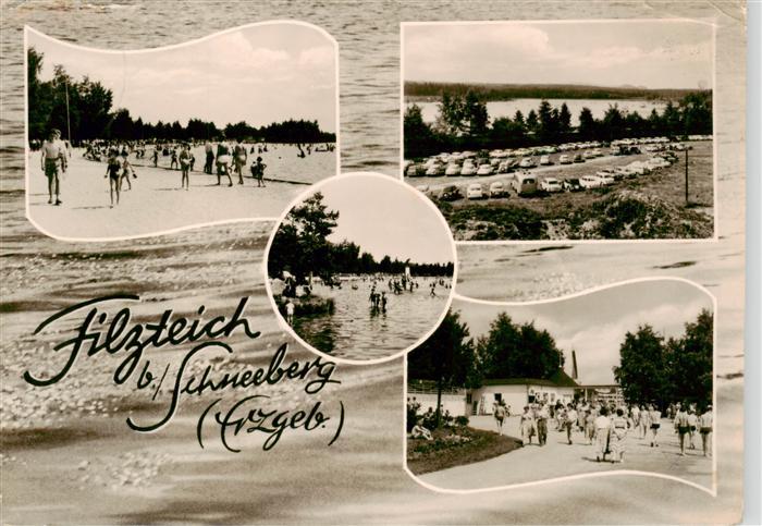 Filzteich Schneeberg Erzgebirge Teilansichten