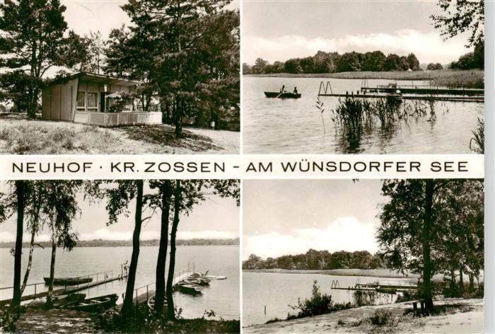 Neuhof Zossen Bungalow Am Wuensdorfer See Details