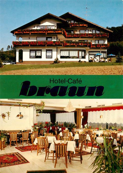 Luetzenhardt Waldachtal BW Hotel Cafe Braun Gastraum