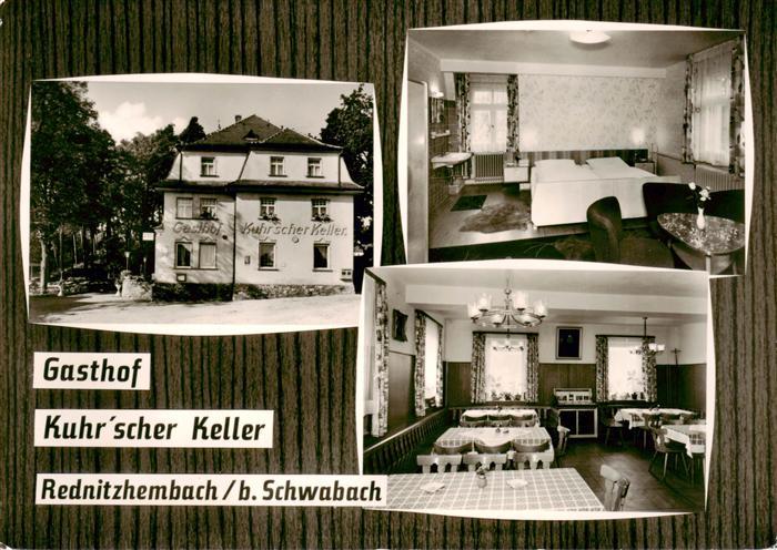 Rednitzhembach Gasthof Kuhr’scher Keller Gaststube Zimmer