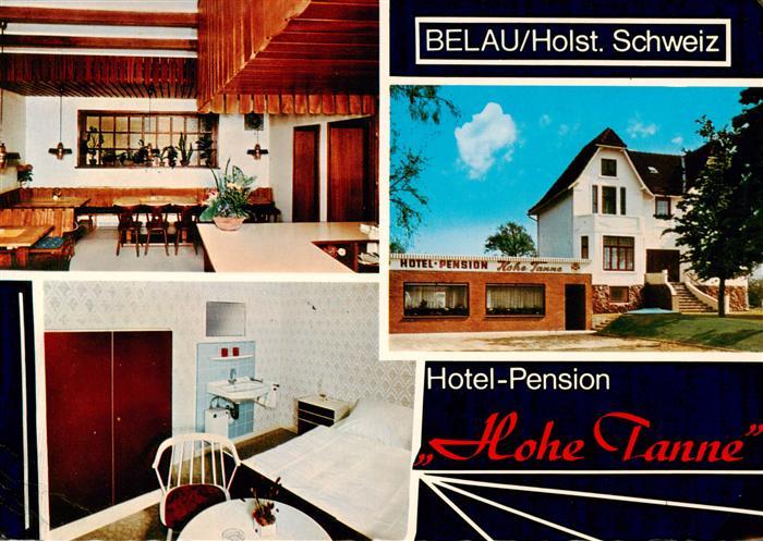 Belau Wankendorf Hotel Pension Hohe Tanne Gastraum Zimmer