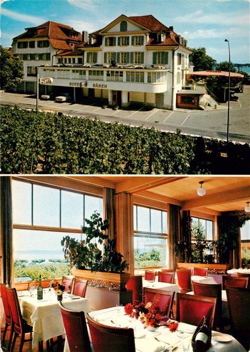 Twann BE Hotel Restaurant Baeren Gastraum