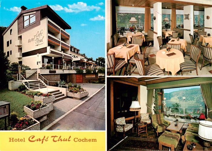 Cochem Kochem Mosel Hotel Cafe Thul Gastraeume