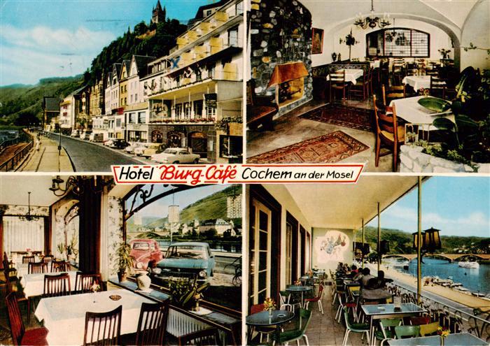 Cochem Kochem Mosel Hotel Burg Cafe Mueller Gastraeume Terrasse