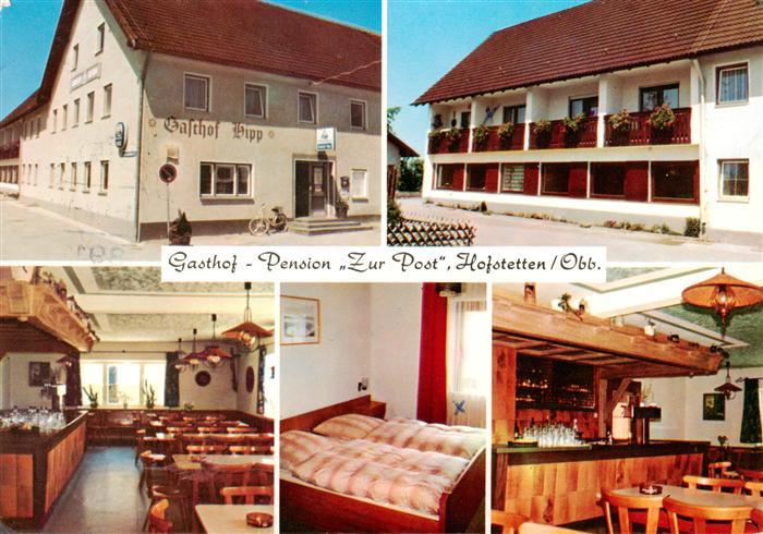Hofstetten Landsberg Gasthof Pension Zur Post Gastraeume Theke Gaestezimmer