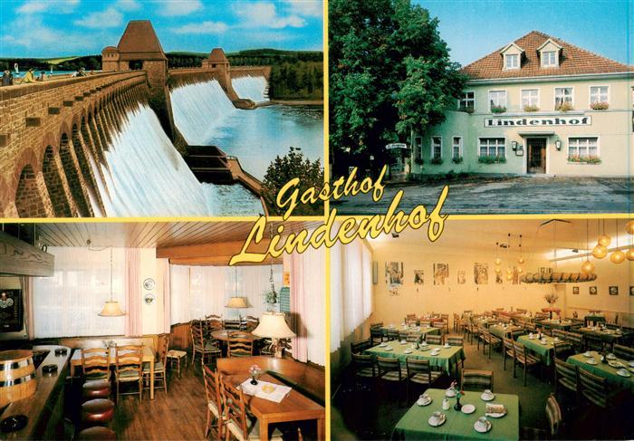 Niederense Westfalen Gasthof Lindenhof Gastraeume Staumauer