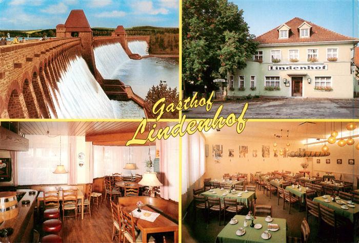 Niederense Westfalen Gasthof Lindenhof Gastraeume Staumauer