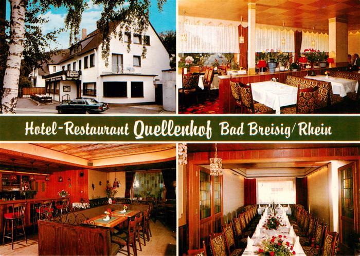 Bad Breisig Hotel Restaurant Quellenhof Gastraeume Bar