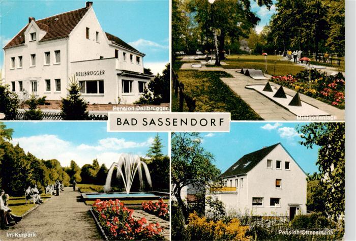 Bad Sassendorf Pension Dellbruegger Minigolfanlage Im Kurpark Pension Ottensmann