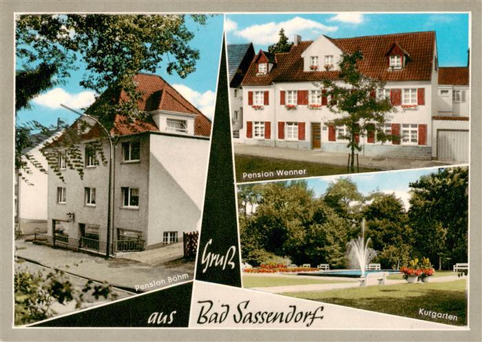 Bad Sassendorf Pension Boehm Pension Wenner Kurgarten