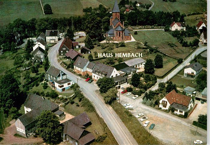 Wipperfeld Cafe Restaurant Haus Hembach Fliegeraufnahme