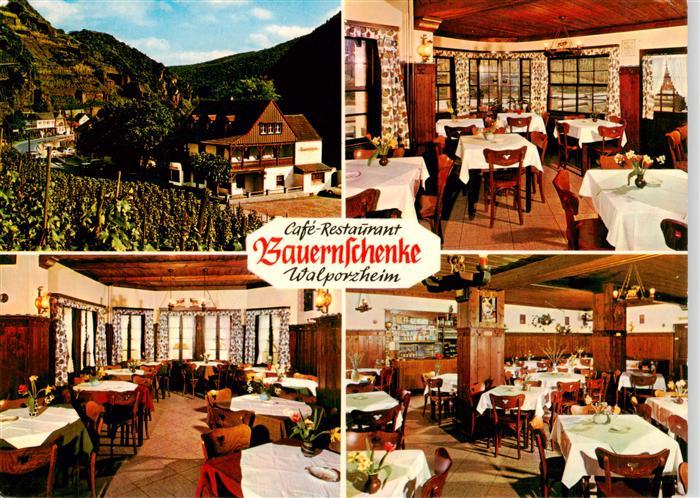 Walporzheim Cafe Restaurant Bauernschenke Gastraeume