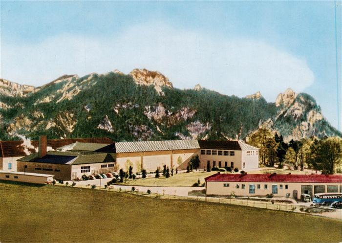 Bischofswiesen Berchtesgaden ARWA Feinstrumpfwirkerei Hans Thierfelder Panorama