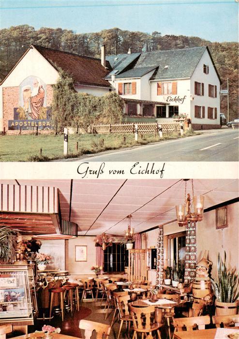 Stromberg Hunsrueck Gasthau Eichhof Gastraum