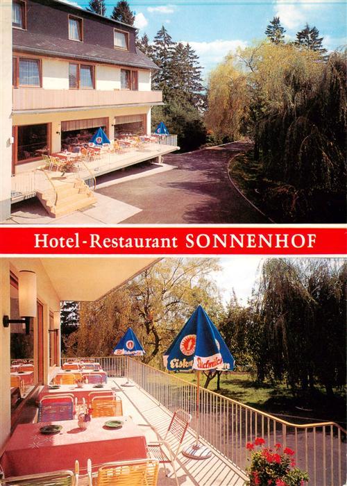 Damscheid Hotel Restaurant Sonnenhof Terrasse