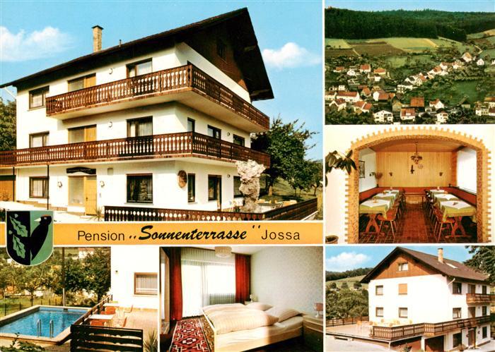 Jossa Schluechtern Fruehstueckspension Sonnenterrasse