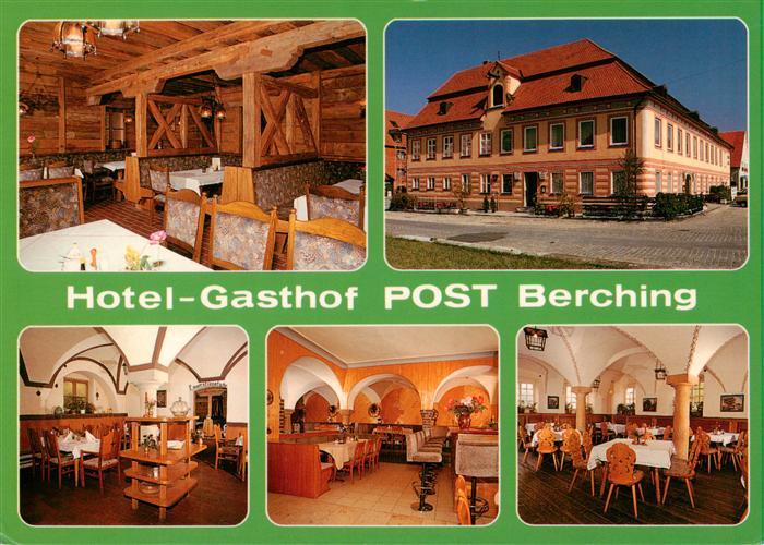 Berching Hotel Gasthof Post Gastraeume