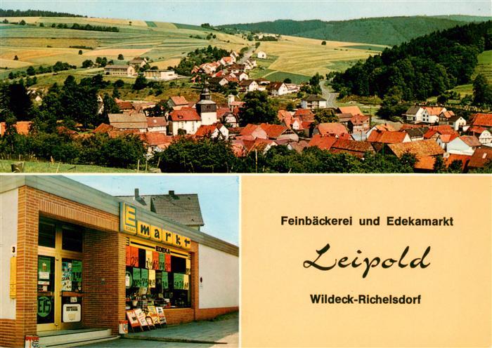 Richelsdorf Panorama EDEKA Markt Leipold