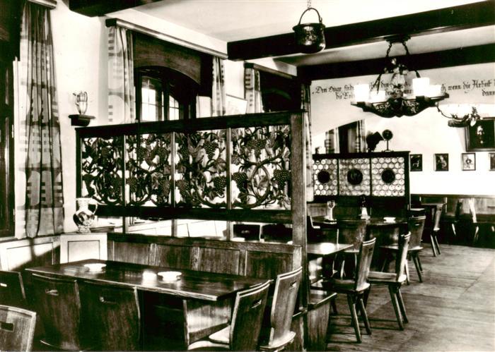 Wuerzburg Bayern Weinstuben Weinaffenbaeck