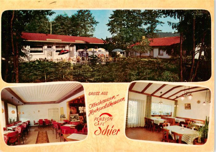 Hochwaldhausen Grebenhain Pension Cafe Schier Gastraeume