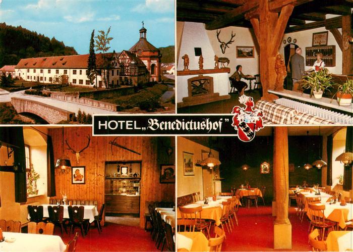 Holzkirchen Unterfranken Hotel Benedictushof Gastraeume
