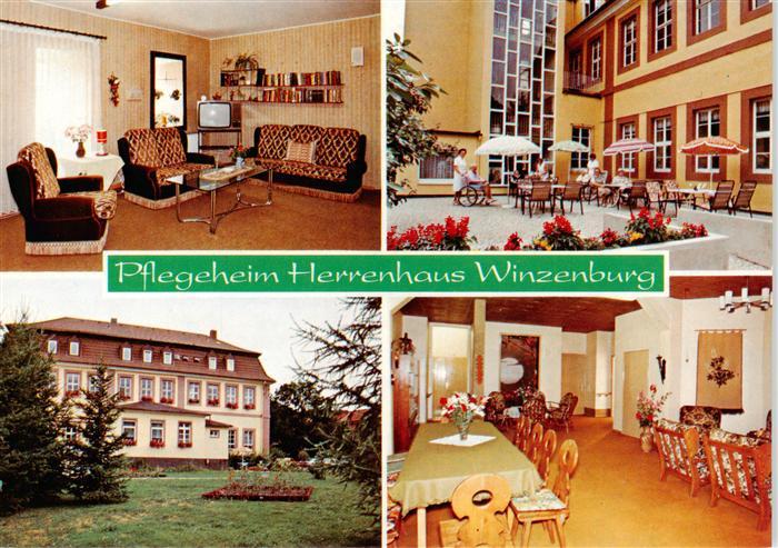 Winzenburg Pflegeheim Herrenhaus Park Aufenthalts und Gastraum