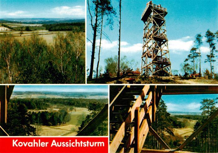 Kovahl Neestahl Nahrendorf Rundblick vom Aussichtsturm Panorama
