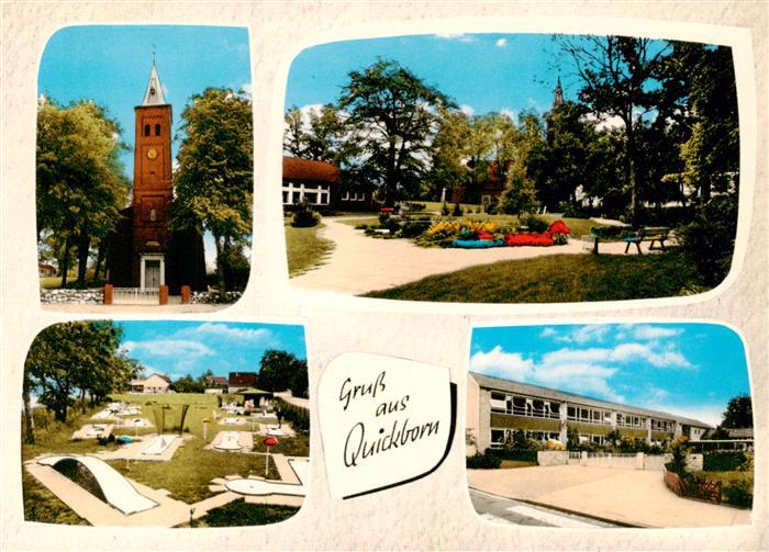 Quickborn  Pinneberg Heide Kirche Park Minigolf Schule