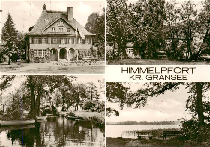 Himmelpfort FDGB Erholungsheim Werner Schaumann Pension Daheim Fliess zum Stolps