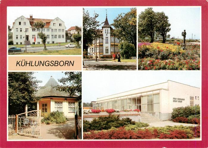 Kuehlungsborn Ostseebad FDGB Erholungsheim Stoertebeker Gaststaette Fischerkrug