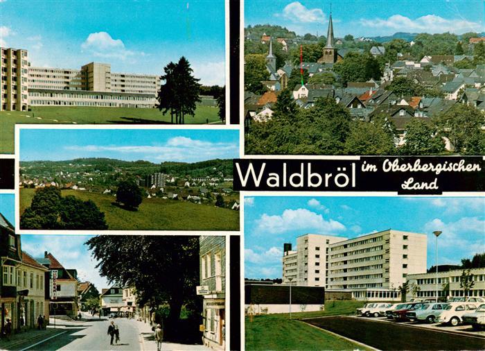 Waldbroel Orts und Teilansichten