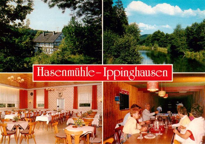 Ippinghausen Hasenmuehle Gastraeume Panorama