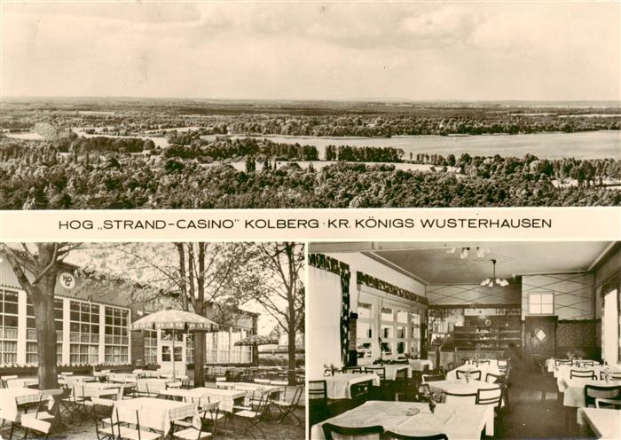 Kolberg Wolziger See HOG Strand Casino Gastraeume Panorama