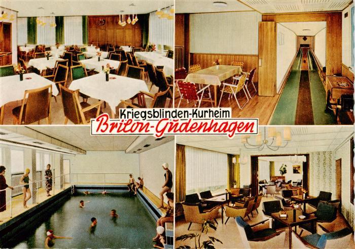 Gudenhagen Kriegsblinden-Kurheim Erholungsheim