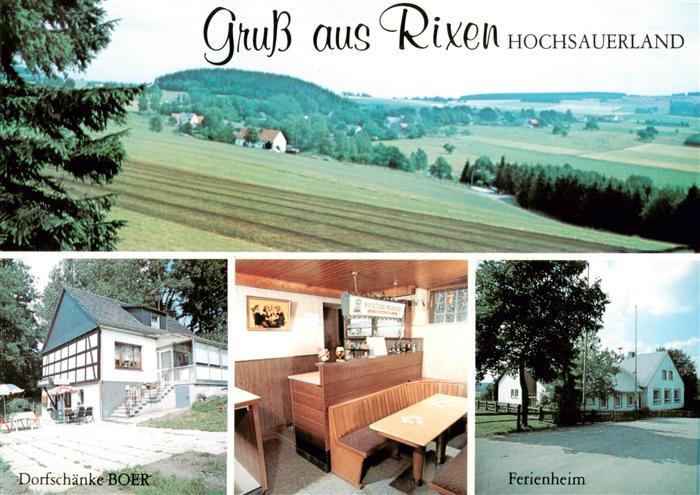 Rixen Panorama Dorfschaenke Boer Ferienheim