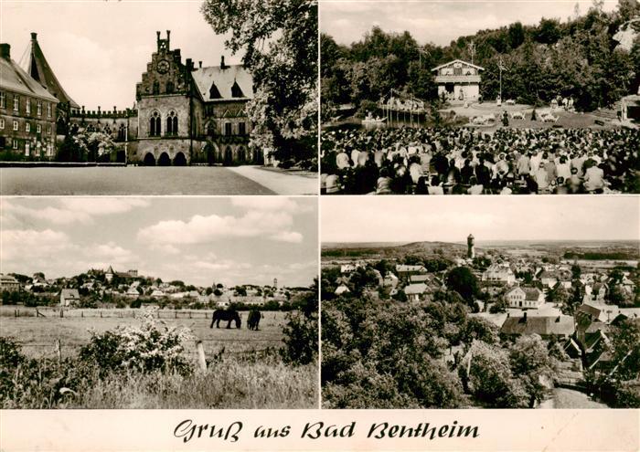 Bad Bentheim Teilansichten Zentrum Pferdekoppel Fest