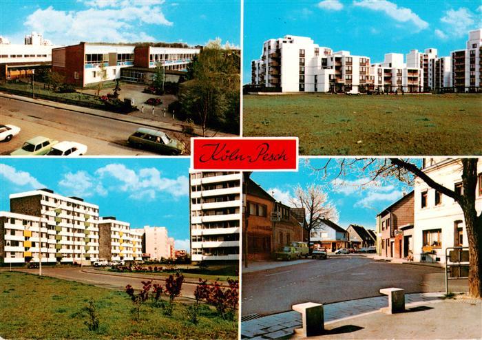 Pesch Koeln Wohnsiedlung Teilansichten