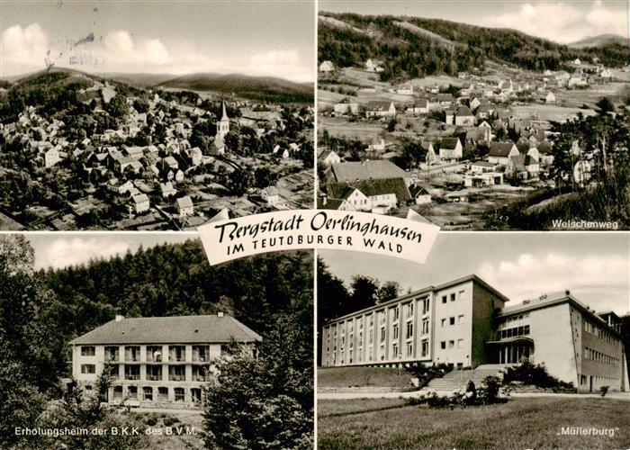 Oerlinghausen Panorama Luftaufnahme Welschenweg Erholungsheim Muellerburg