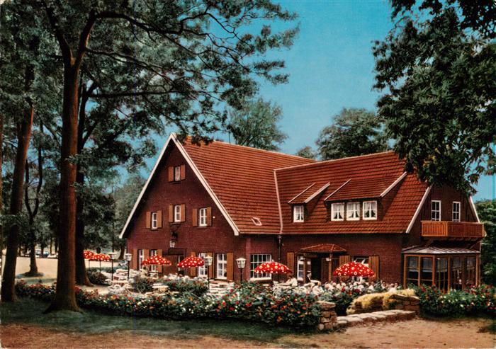 Lavesum Hubertushof Gaststaette Terrasse