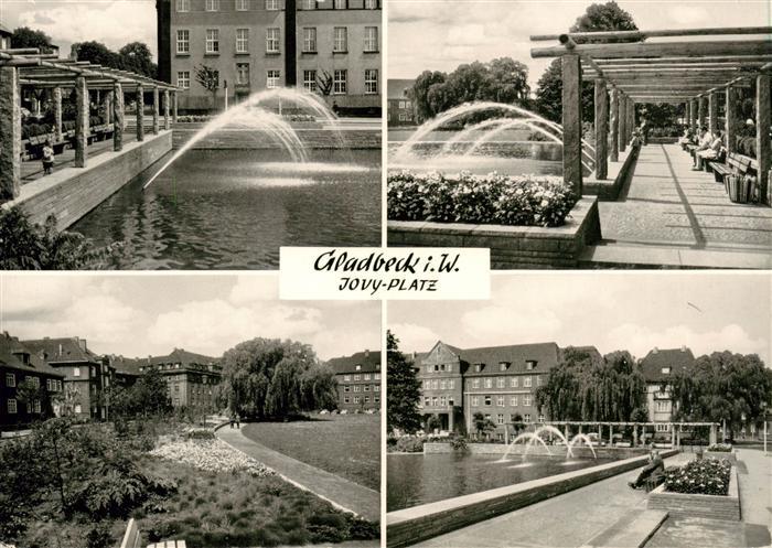 Gladbeck Jovy-Platz Wasserspiele