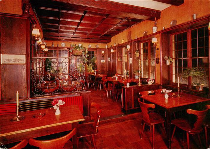 Wuerzburg Bayern Laemmle Hotel in Franken Gaststube