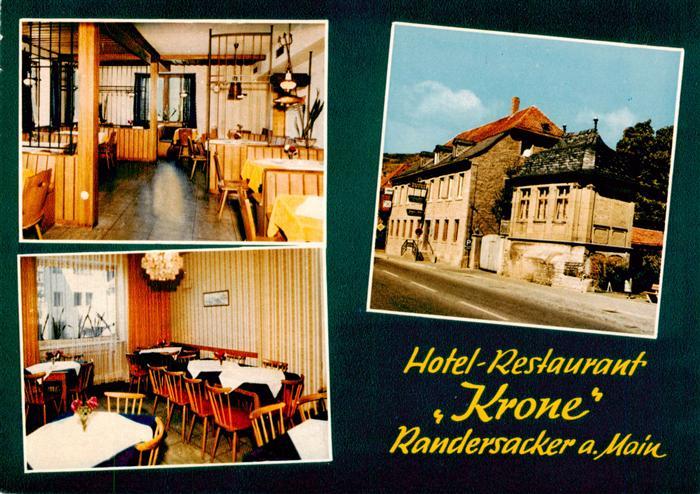 Randersacker Hotel Restaurant Krone Gastraeume