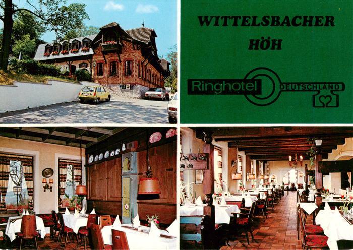 Wuerzburg Bayern Wittelsbacher Hoeh Ringhotel Gastraeume
