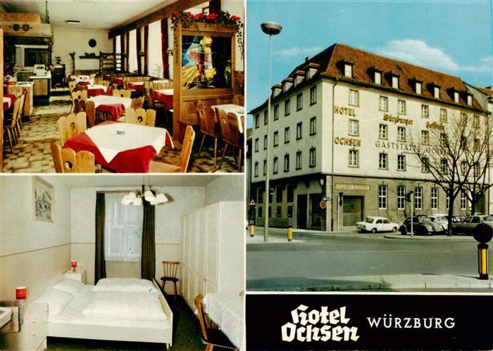 Wuerzburg Bayern Hotel Ochsen Gaststube Zimmer