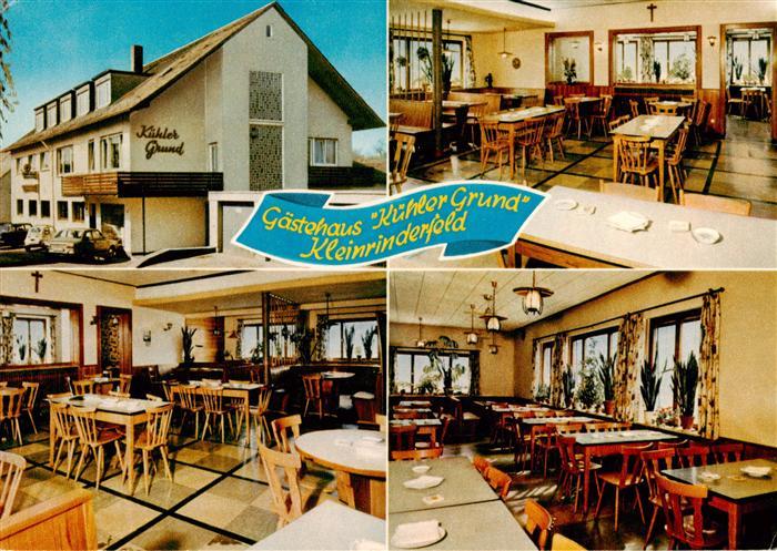 Kleinrinderfeld Gaestehaus Kuehler Grund Gastraeume