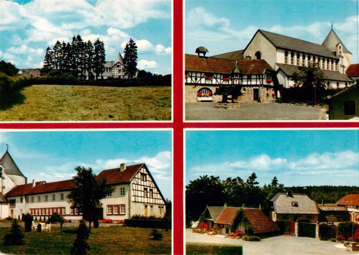 Dahlem Kall Abtei Maria Frieden Panorama