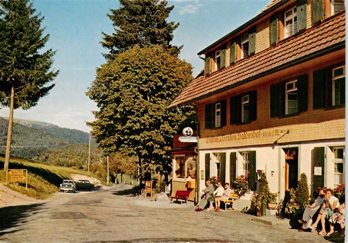 Schoenau Schwarzwald Gasthaus Pension Haldenhof
