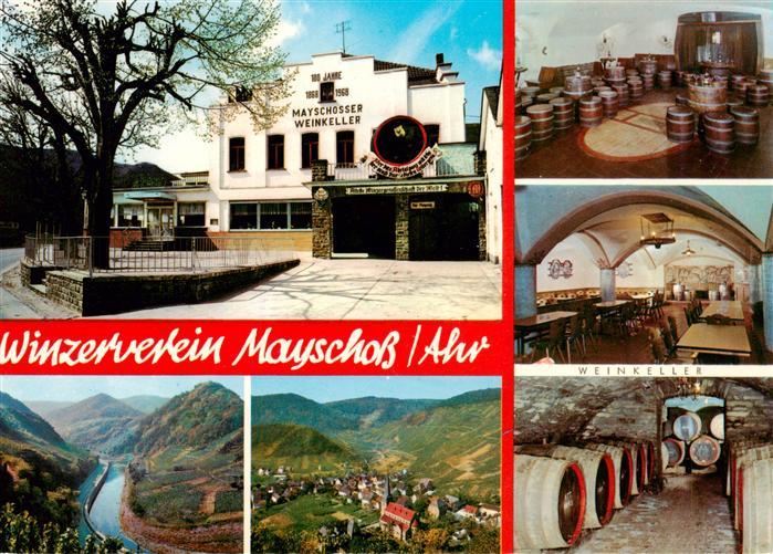 Mayschoss Ahr Mayschosser Weinkeller Winzergenossenschaft Panorama Ahrpartie