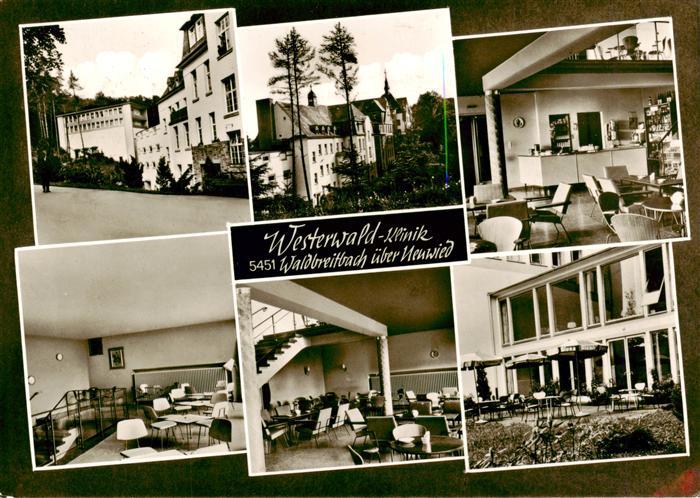 Waldbreitbach Wied Westerwald Klinik Gastraeume Halle Terrasse